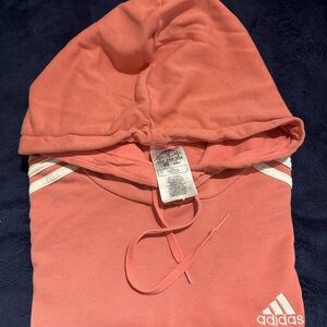 Adidas Coral Hoodie with Logo